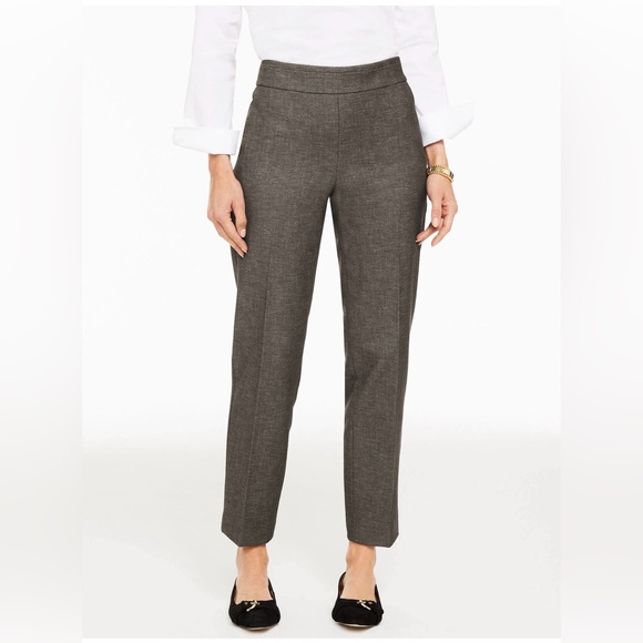 Talbots Pants - Talbots Charcoal Ankle Pants
